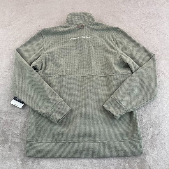 Outdoor Research Trail Mix Snap Pullover Men Medium Flint Fleece UPF 30 NWT $100 - Picture 5 of 9